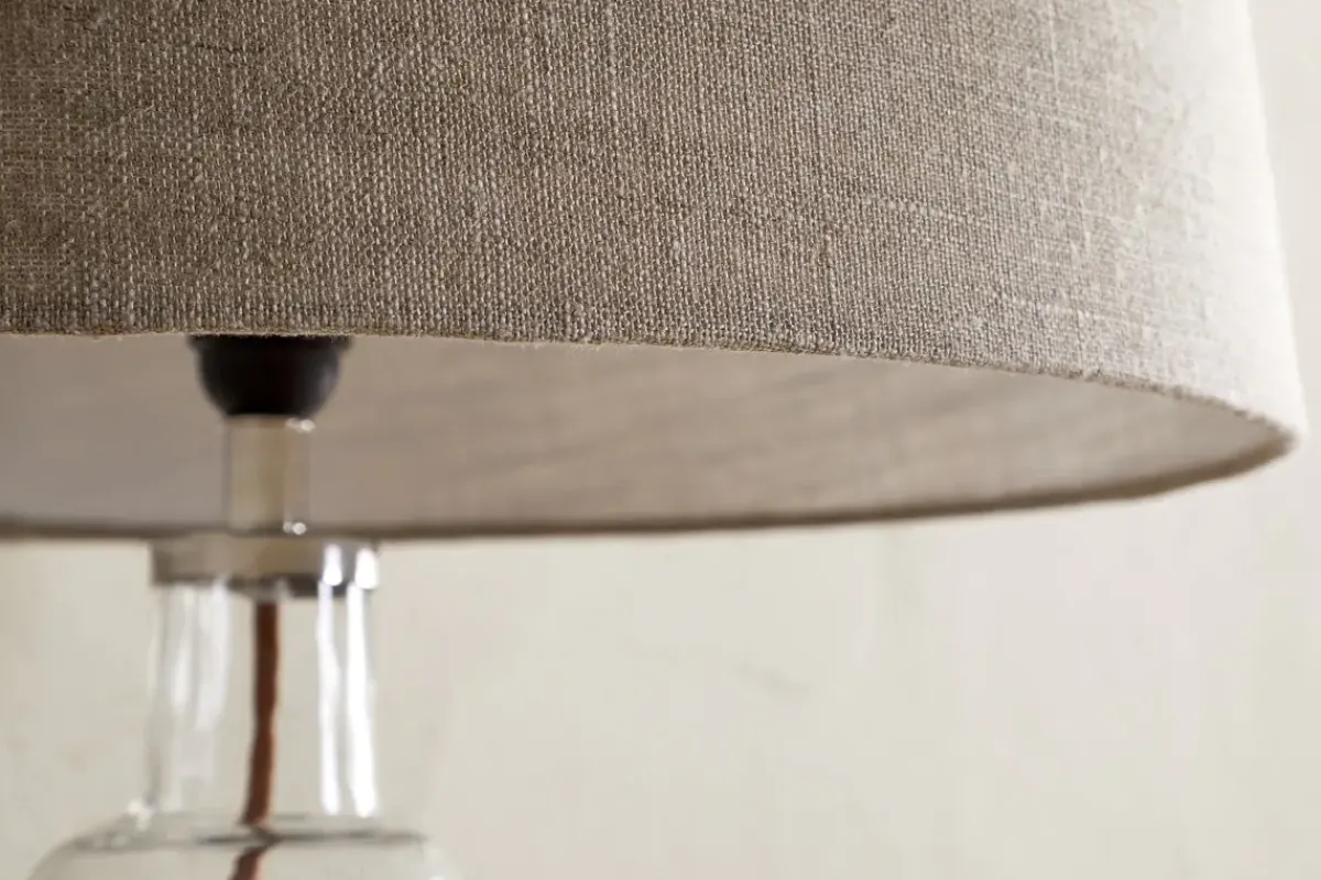 Lampshades^Nkuku Embaata Linen Lampshade - Natural
