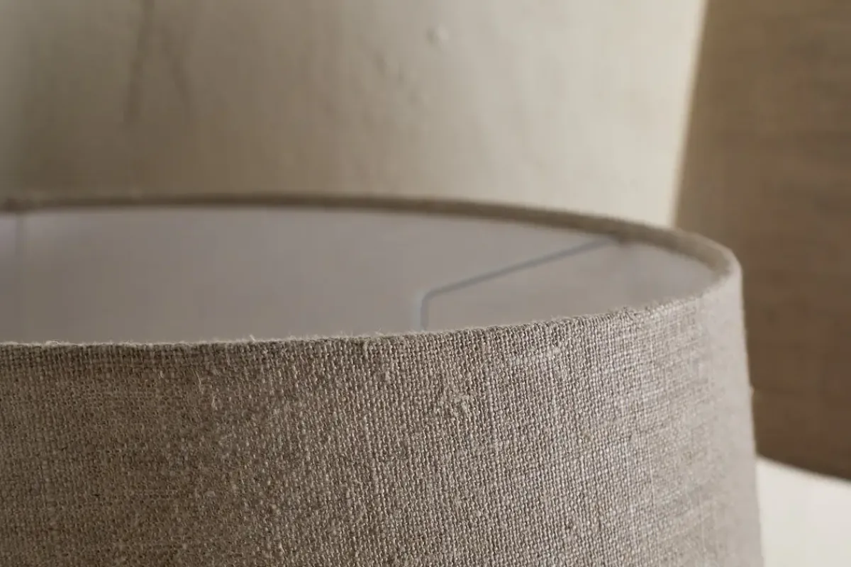 Lampshades^Nkuku Embaata Linen Lampshade - Natural
