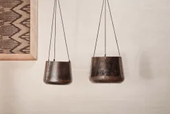 Decorative Home Accessories|Hanging Planters^Nkuku Endo Reclaimed Iron Hanging Planter