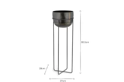 Decorative Home Accessories|Indoor Planters^Nkuku Endo Reclaimed Iron Planter Stand