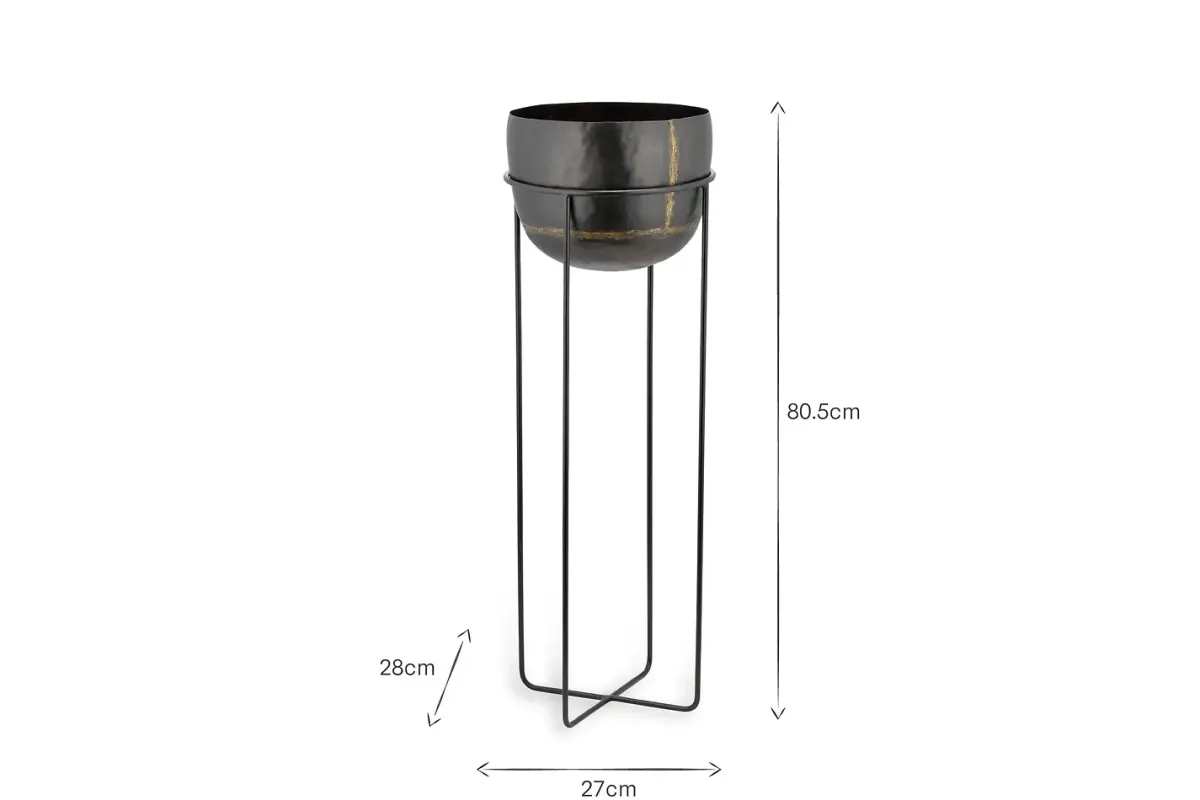 Decorative Home Accessories|Indoor Planters^Nkuku Endo Reclaimed Iron Planter Stand