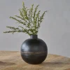 Decorative Home Accessories|Vases^Nkuku Endo Recycled Iron Vase - Black