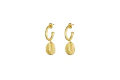 Jewellery & Jewellery Boxes|Jewellery^Nkuku Esta Hoop Earrings - Gold - One Size