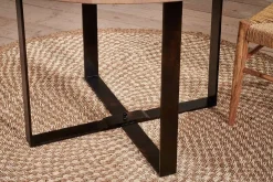 Kitchen & Dining|Dining Tables^Nkuku Fia Mango Wood Round Dining Table