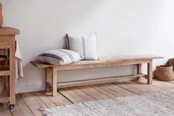 Hallway & Bootroom|Bedroom^Nkuku Fioni Reclaimed Wood Bench - Natural
