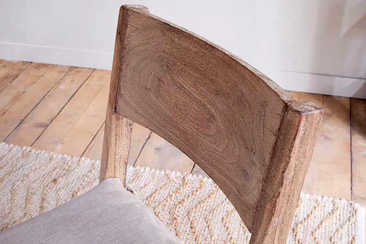 Kitchen & Dining|Dining Chairs & Benches^Nkuku Fioni Reclaimed Wood Dining Chair - Natural
