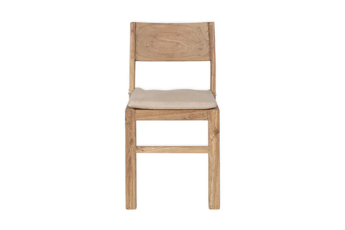 Kitchen & Dining|Dining Chairs & Benches^Nkuku Fioni Reclaimed Wood Dining Chair - Natural