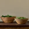 Serving Bowls|Bowls & Trays^Nkuku Gavivi Mango Wood Bowl - Natural