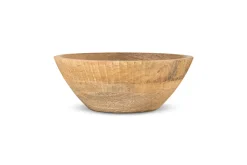 Serving Bowls|Bowls & Trays^Nkuku Gavivi Mango Wood Bowl - Natural