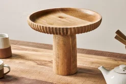 Decorative Home Accessories|Bowls & Trays^Nkuku Gavivi Mango Wood Stand