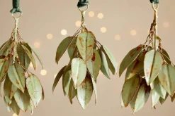 Baubles & Tree Decorations|New Christmas^Nkuku Geeti Baubles - Soft Green (Set of 4)