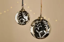 Giant Baubles|Baubles & Tree Decorations^Nkuku Giant Antique Gold Bauble