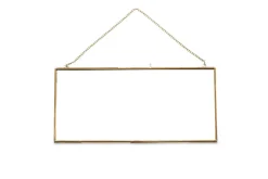 Decorative Home Accessories|Photo Frames^Nkuku Gigantic Antique Brass Kiko Frame