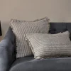 Bedroom Textiles|Cushions^Nkuku Gili Linen Cushion Cover - Dark Green & Natural