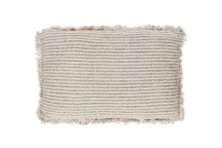 Bedroom Textiles|Cushions^Nkuku Gili Linen Cushion Cover - Dark Green & Natural