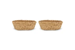 Baskets|Pantry^Nkuku Giti Bread Baskets - Natural (Set of 2)