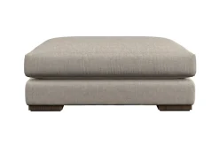 Made To Order Armchairs|Sofa Collections^Nkuku Guddu Grand Footstool Brera Linen Natural