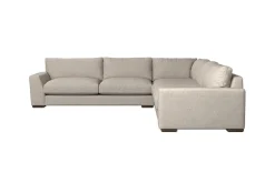 Corner Sofas|Sofa Collections^Nkuku Guddu Grand Left Hand Corner Sofa Brera Linen Natural