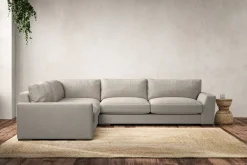 Corner Sofas|Sofa Collections^Nkuku Guddu Large Left Hand Corner Sofa Brera Linen Natural