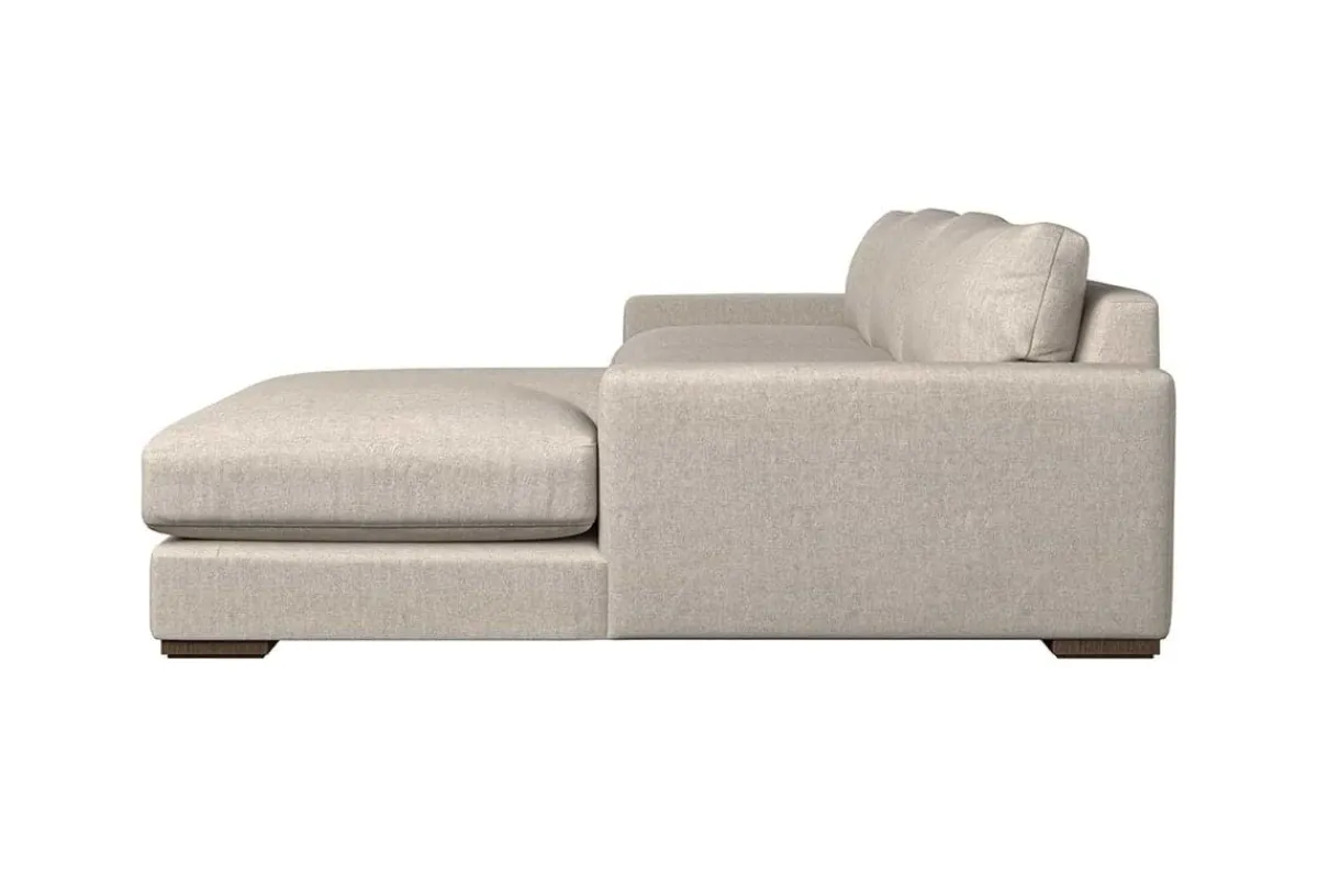 Sofa Collections^Nkuku Guddu Large Right Hand Chaise Sofa Brera Linen Natural