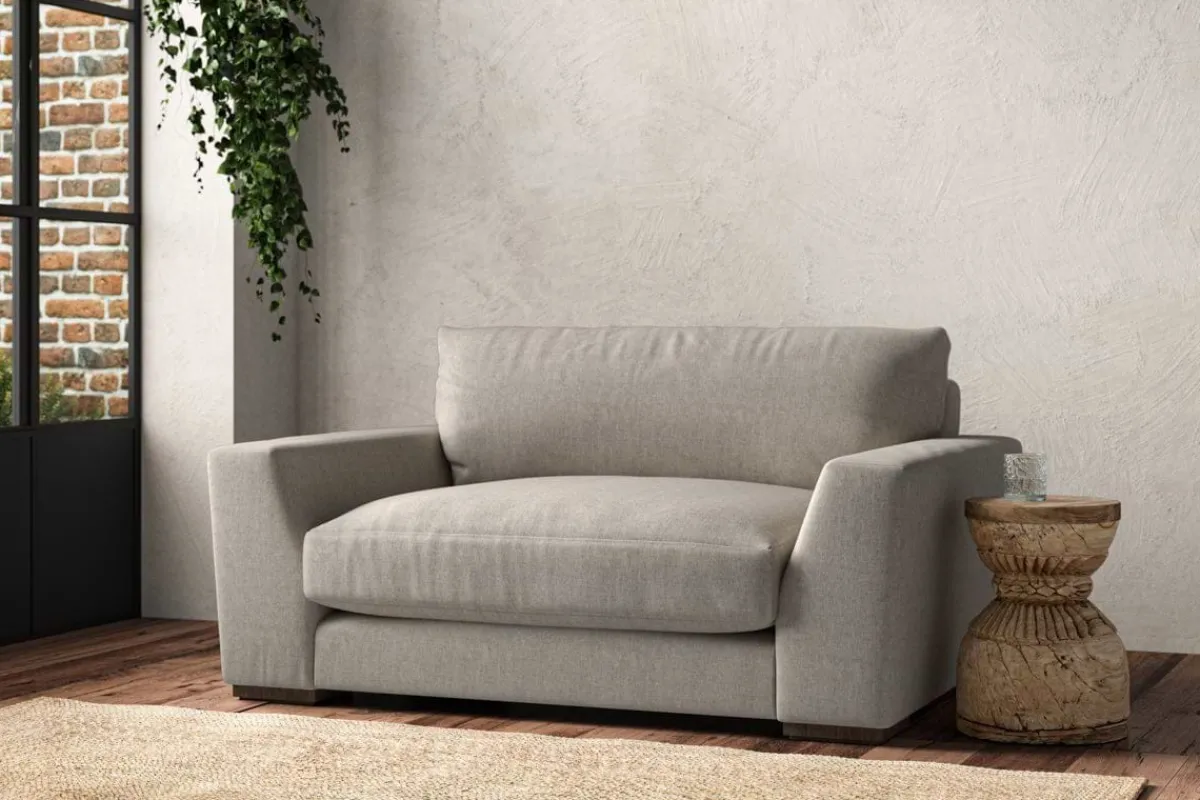 Made To Order Armchairs|Sofa Collections^Nkuku Guddu Love Seat Brera Linen Natural