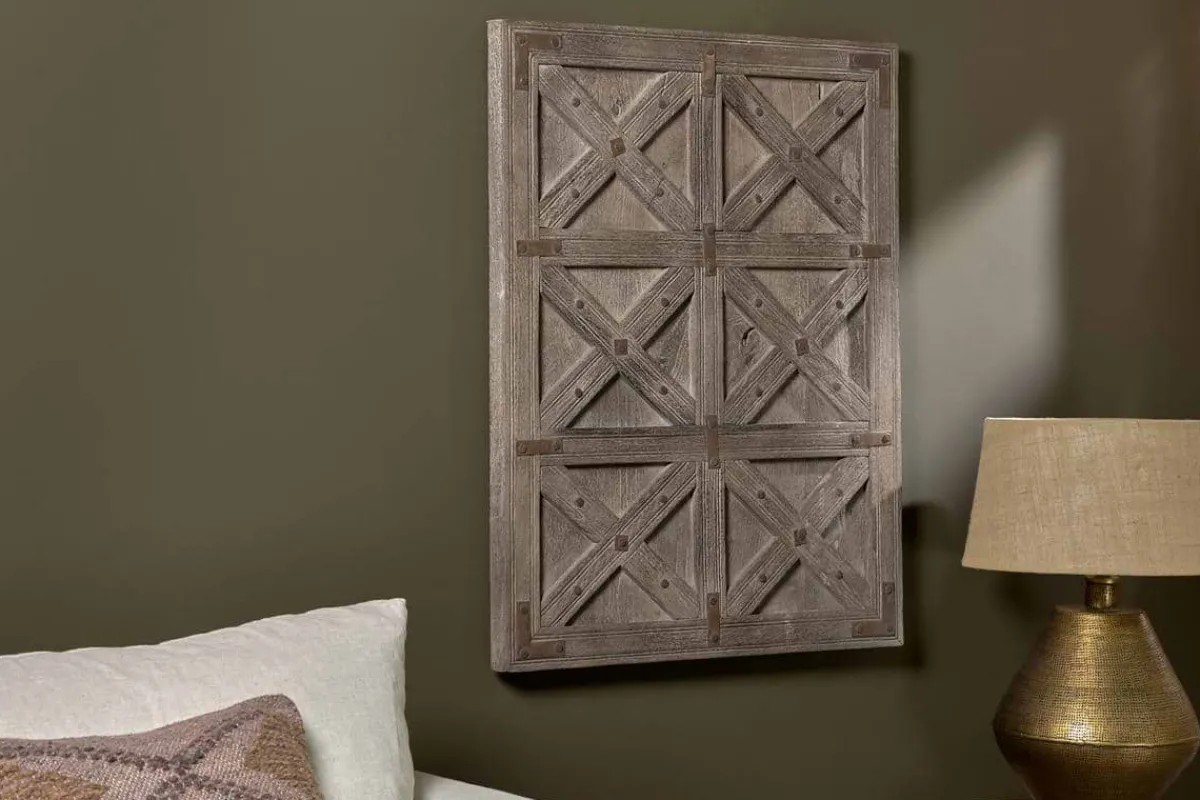 Decorative Home Accessories|Wall Art^Nkuku Gurdisha Reclaimed Wood Wall Art