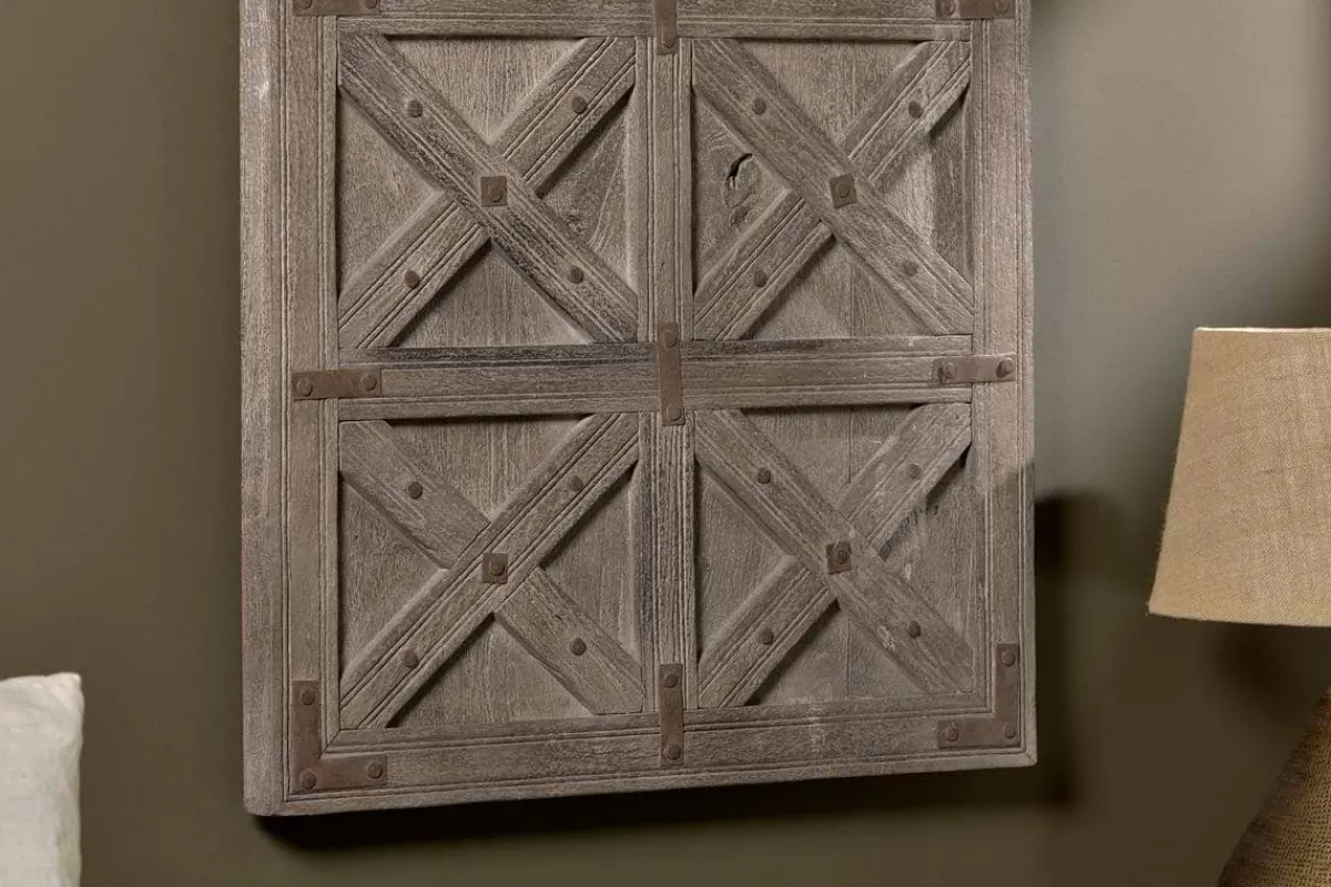 Decorative Home Accessories|Wall Art^Nkuku Gurdisha Reclaimed Wood Wall Art