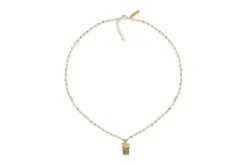 Jewellery & Jewellery Boxes|Jewellery^Nkuku Hadari Labradorite Necklace - Gold