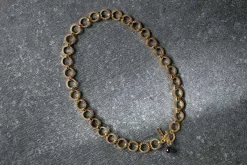 Jewellery & Jewellery Boxes|Jewellery^Nkuku Hara Onyx Necklace - Gold