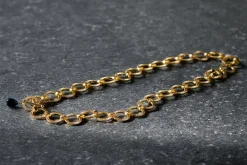 Jewellery & Jewellery Boxes|Jewellery^Nkuku Hara Onyx Necklace - Gold