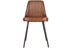 Home Office|Kitchen & Dining^Nkuku Harsha Leather Dining Chair - Chocolate Brown