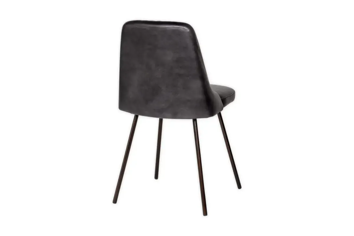 Home Office|Kitchen & Dining^Nkuku Harsha Leather Dining Chair - Aged Black