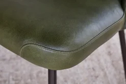 Home Office|Kitchen & Dining^Nkuku Harsha Leather Dining Chair - Rich Green