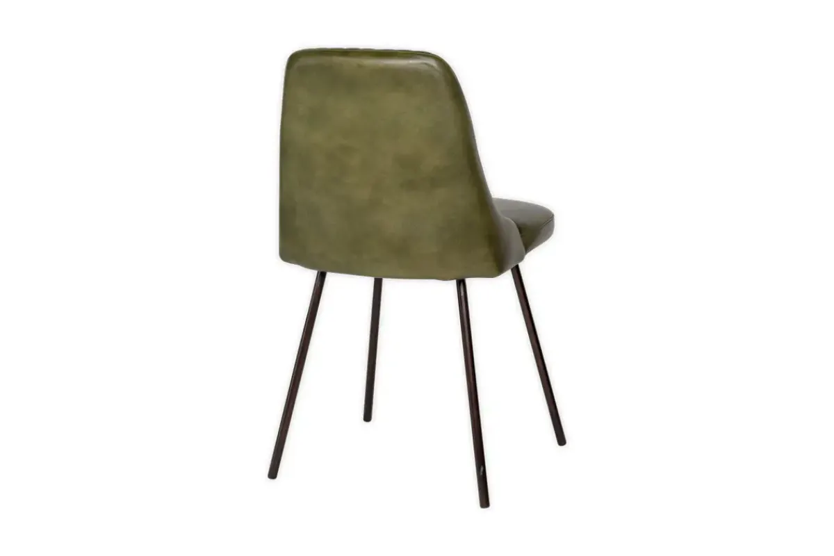 Home Office|Kitchen & Dining^Nkuku Harsha Leather Dining Chair - Rich Green
