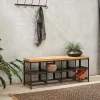 Home Office|Hallway & Bootroom^Nkuku Hasa Industrial Storage Bench