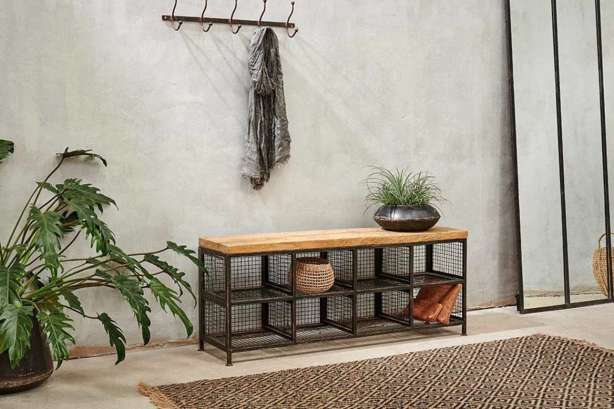 Home Office|Hallway & Bootroom^Nkuku Hasa Industrial Storage Bench