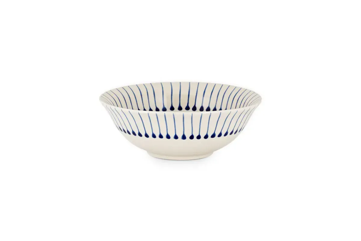 Bowls^Nkuku Iba Cereal Bowl - Indigo