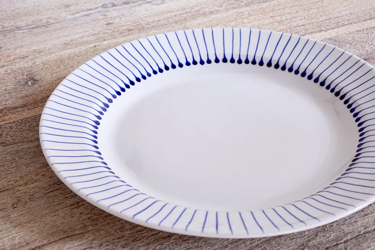 Plates^Nkuku Iba Dinner Plate - Indigo