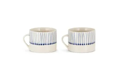 Mugs^Nkuku Iba Mug - Indigo - Large (Set of 2)