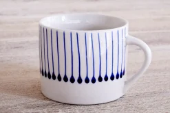 Mugs^Nkuku Iba Mug - Indigo - Small (Set of 2)
