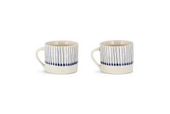Mugs^Nkuku Iba Mug - Indigo - Small (Set of 2)