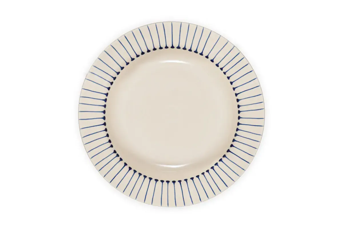 Bowls^Nkuku Iba Pasta Bowl - Indigo