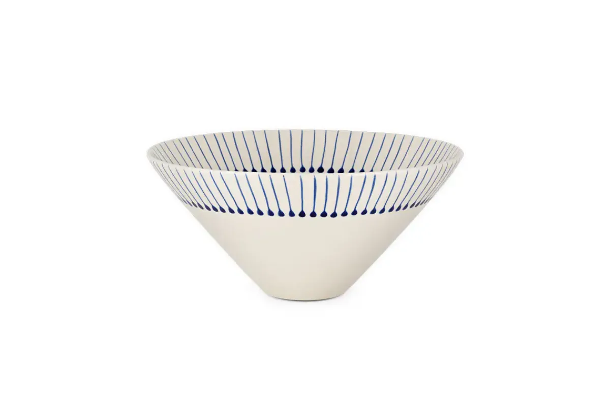 Serving Bowls^Nkuku Iba Serving Bowl - Indigo