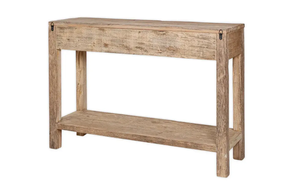 Hallway & Bootroom|Living^Nkuku Ibo Reclaimed Wood 3 Drawer Console Table - Natural