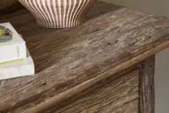 Hallway & Bootroom|Console Tables^Nkuku Ibo Reclaimed Wood 1 Drawer Console Table - Natural