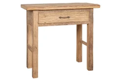 Hallway & Bootroom|Console Tables^Nkuku Ibo Reclaimed Wood 1 Drawer Console Table - Natural