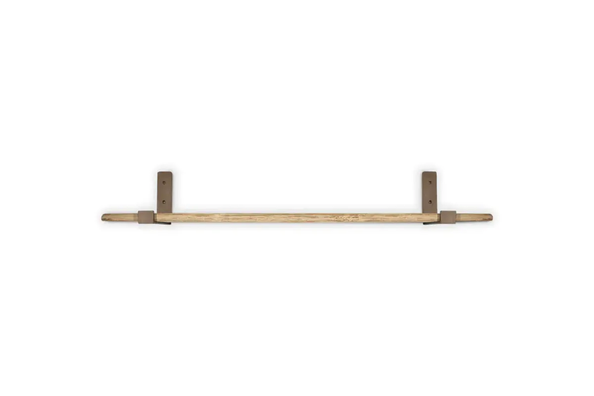 Home Office|Hallway & Bootroom^Nkuku Ibo Reclaimed Wood & Iron Shelf - Natural