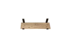 Home Office|Hallway & Bootroom^Nkuku Ibo Reclaimed Wood & Iron Shelf - Natural