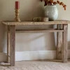Hallway & Bootroom|Bedroom^Nkuku Ibo Reclaimed Wood Console Table - Natural