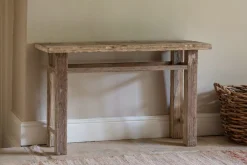 Hallway & Bootroom|Bedroom^Nkuku Ibo Reclaimed Wood Console Table - Natural